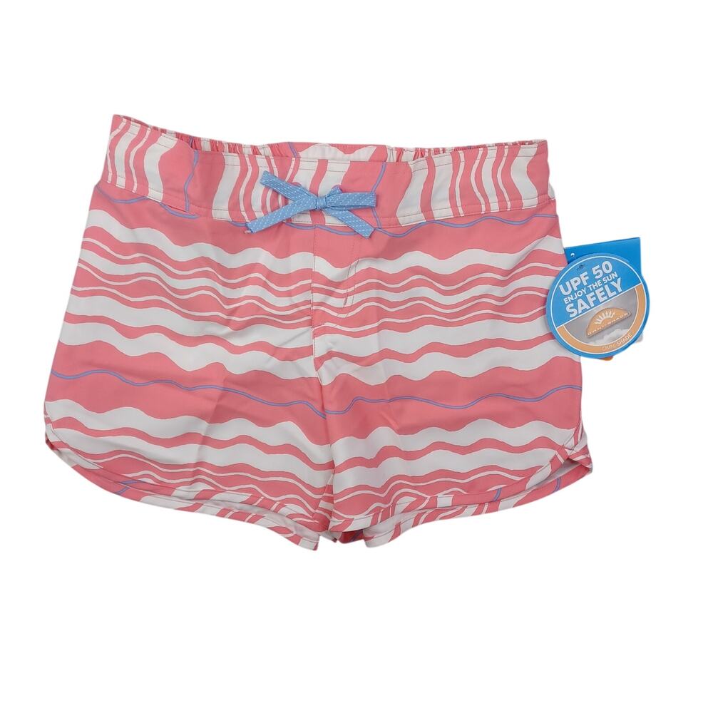 Columbia PFG Cool Coast Omni Shade Shorts Size S Pink 4" Pull-On UPF 50 Beach